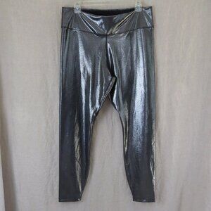 NIKE Dri Fit Shimmer Metallic Shimmer Leggings SIZE XL